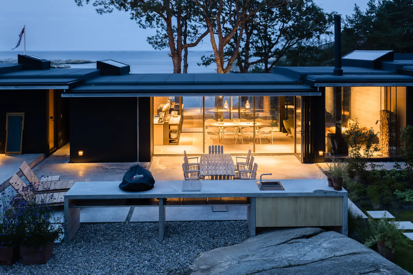 Furøya, Lillesand, Norge — Reynaers Hi-Finity, CF 68 og Slimline 38 (bilde 4 av 12)